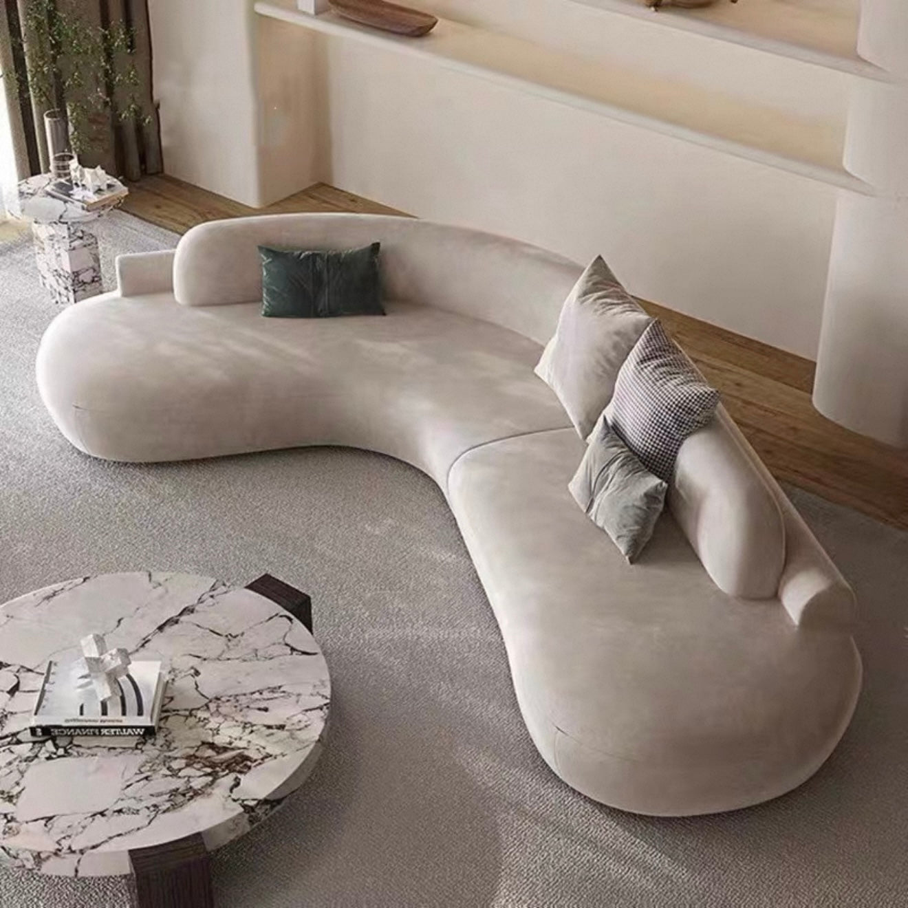 COSCA Modern Sectional Sofa