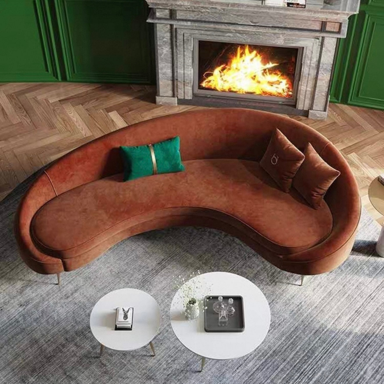 COVE Modern Curve Sofa