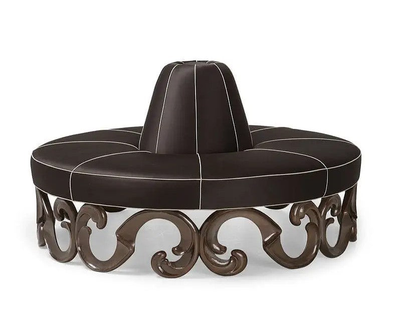 ANGE Baroque Scroll Round Sofa