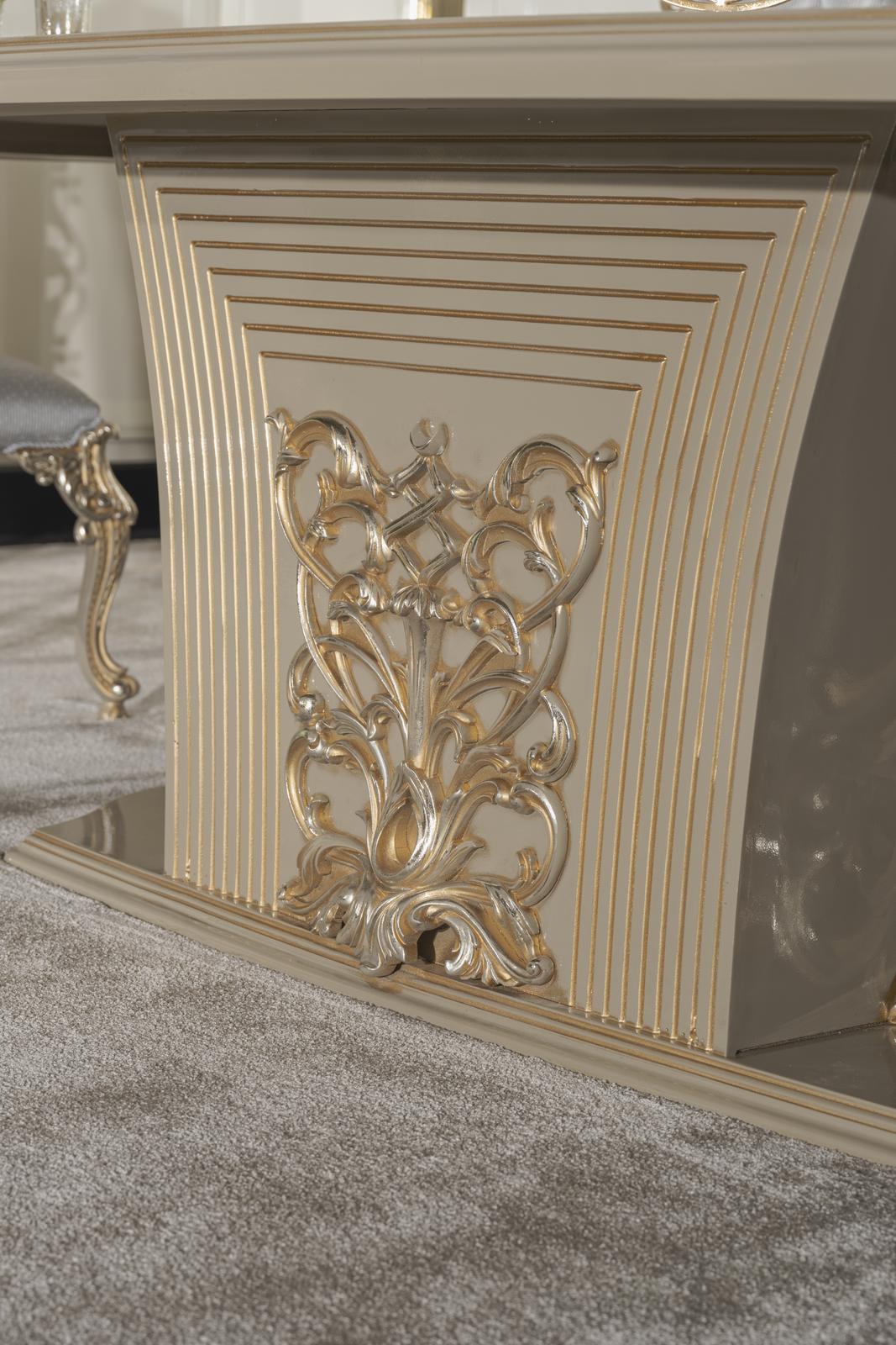ARIA Victorian Dining Table & Chairs Set