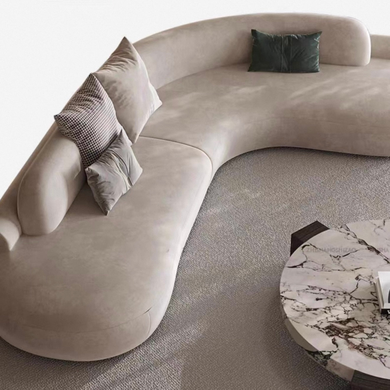 COSCA Modern Sectional Sofa