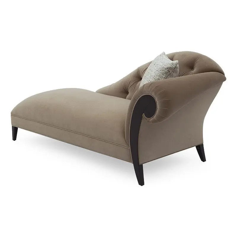 CAMILE Modern Victorian Chaise Lounge