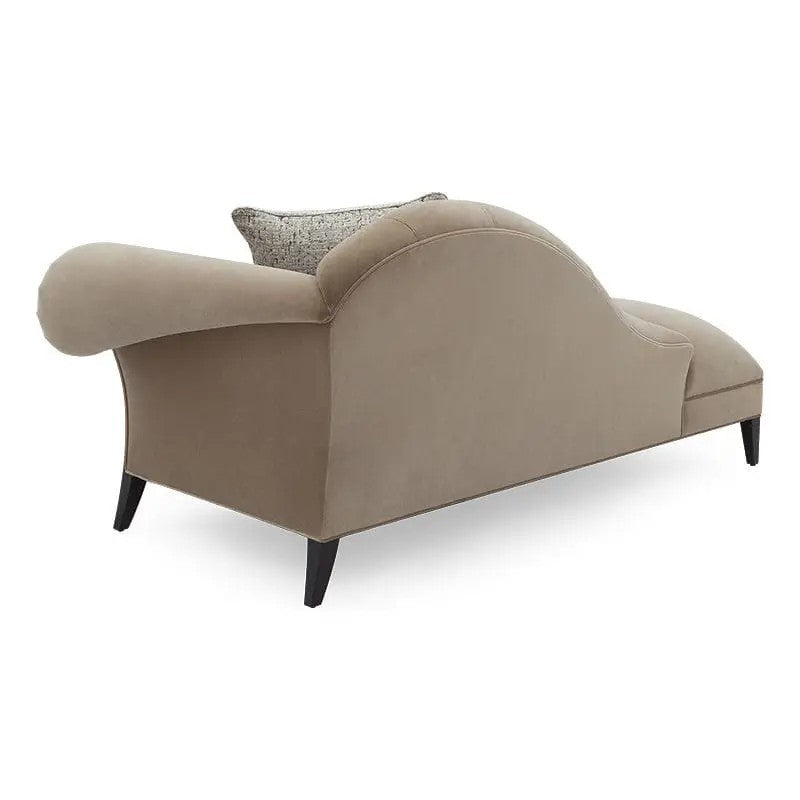 CAMILE Modern Victorian Chaise Lounge