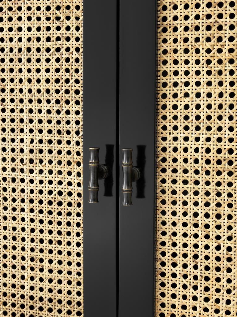 CAMRYN Contemporary Rattan Sideboard