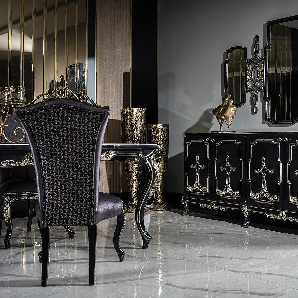 CONTINUUM Classical French Dining Table & Chairs