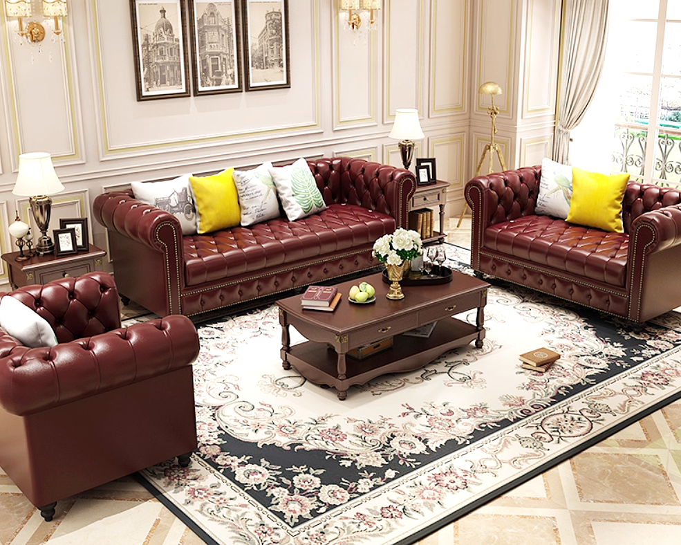 Classic Chesterfield Sofa
