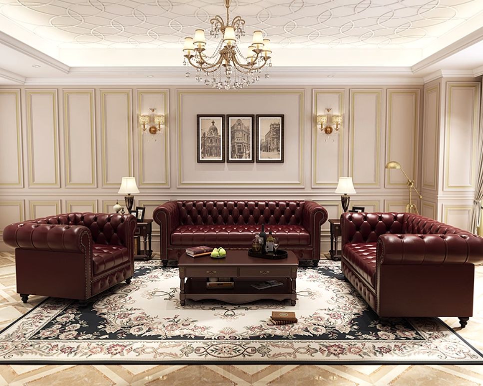 Classic Chesterfield Sofa