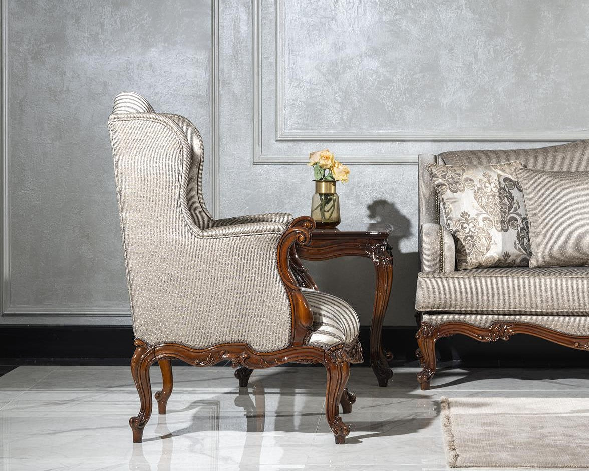 ELODIE Rustic French Armchair