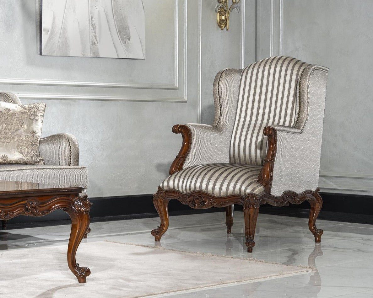 ELODIE Rustic French Armchair