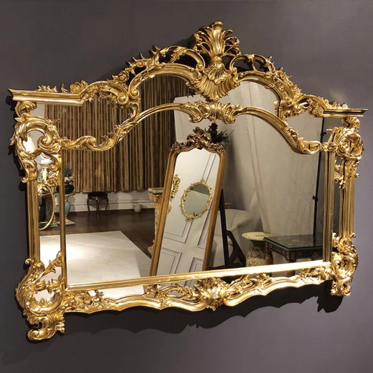 CLEMENTINE Baroque Wall Mirror