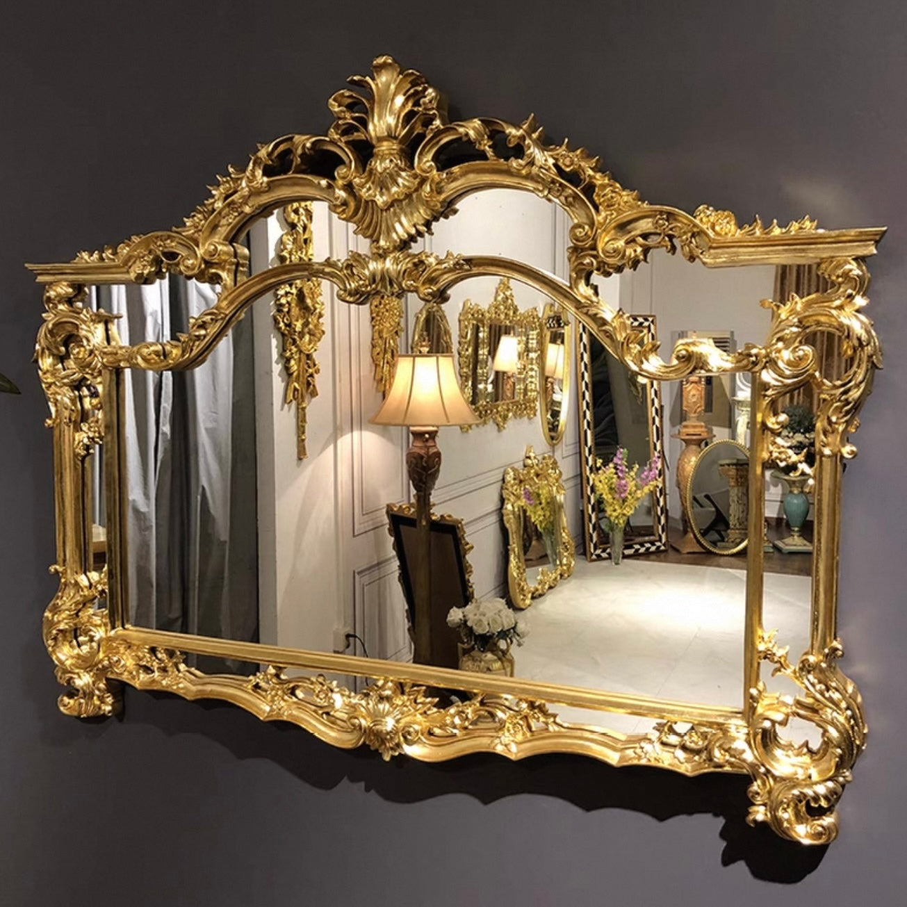 CLEMENTINE Baroque Wall Mirror