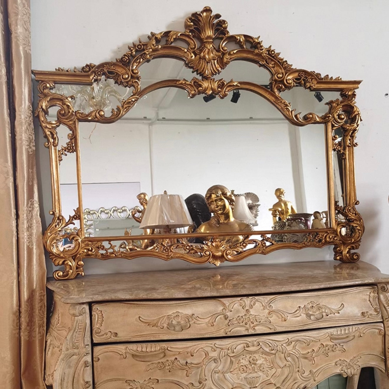 CLEMENTINE Baroque Wall Mirror