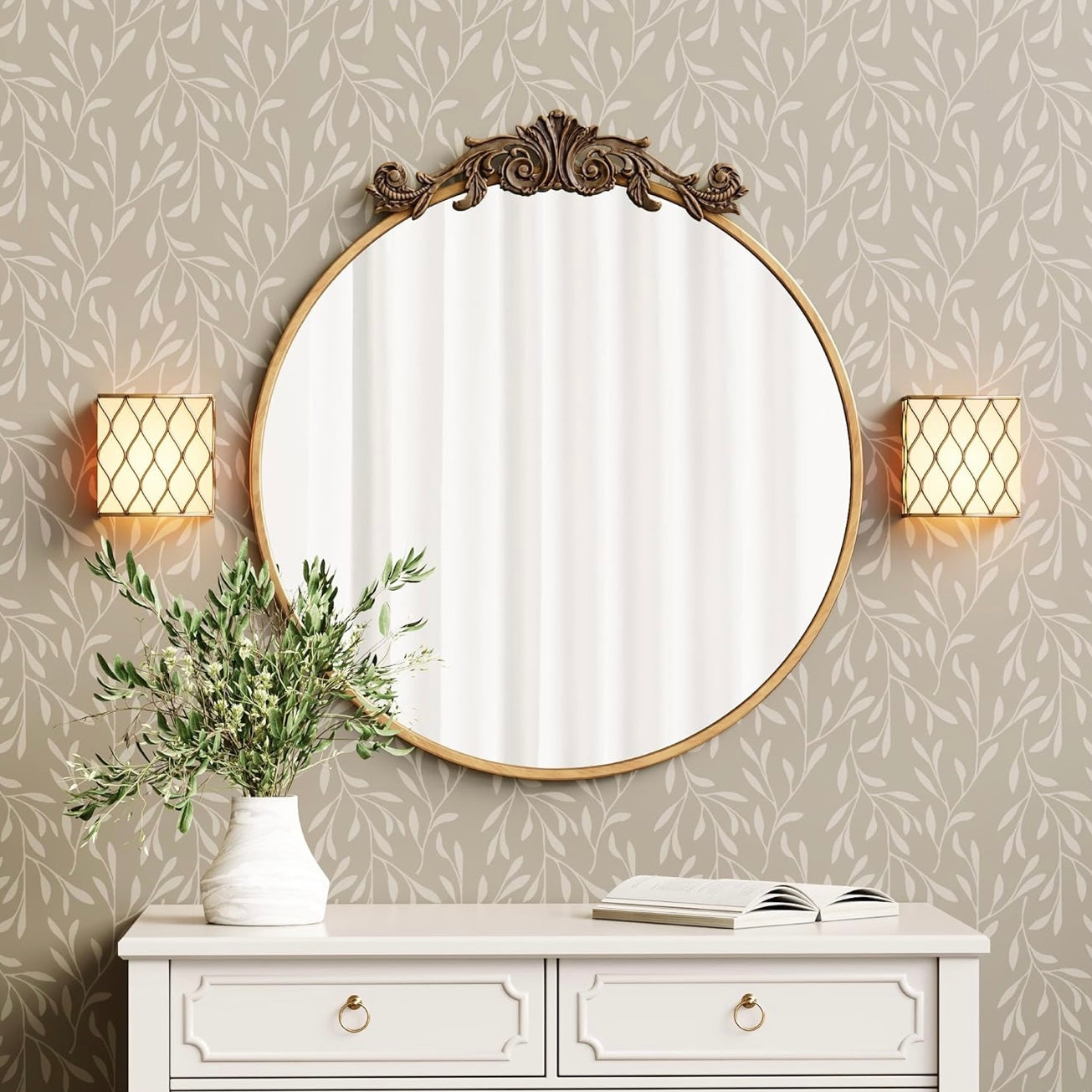 LUVIA Victorian Wall Mirror