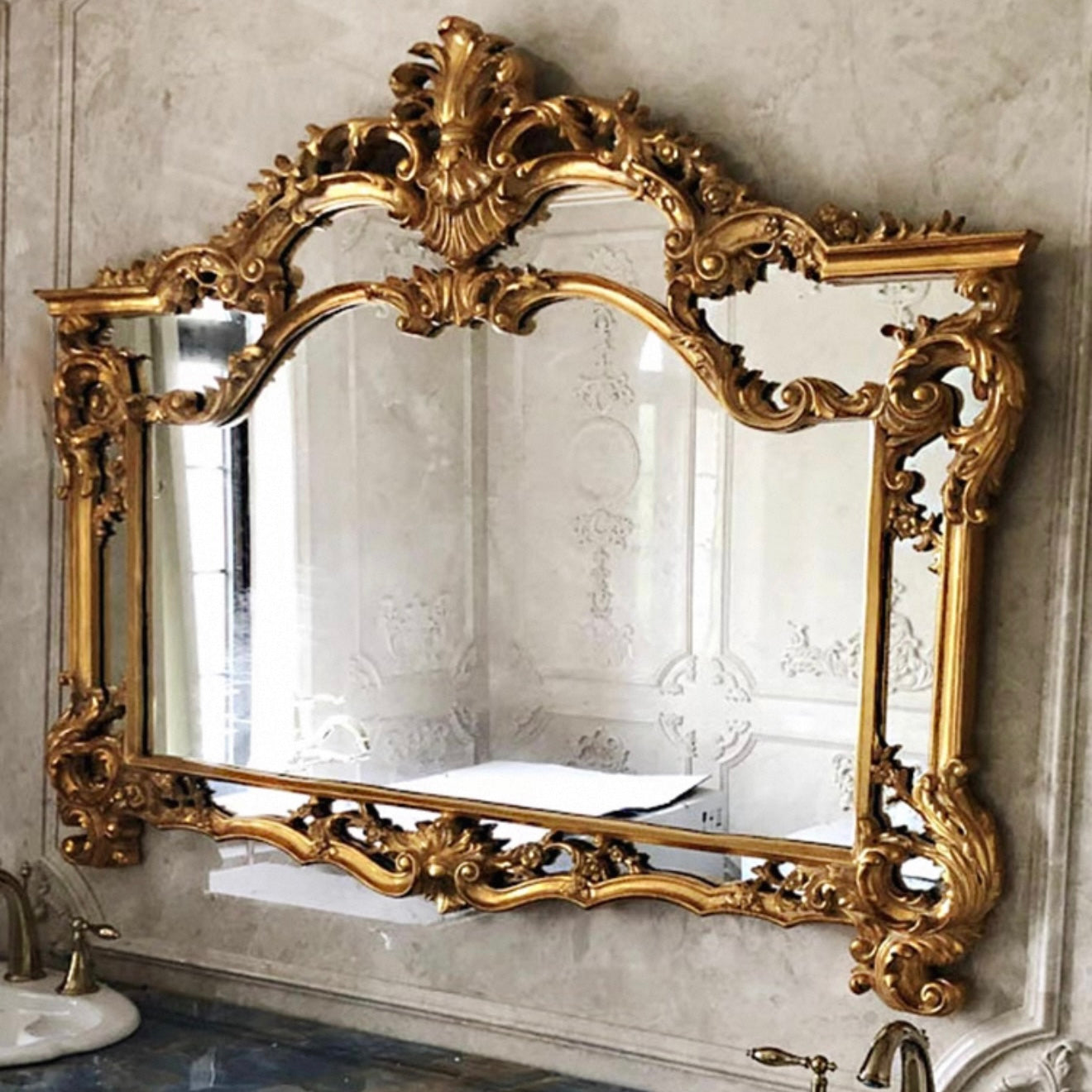 CLEMENTINE Baroque Wall Mirror