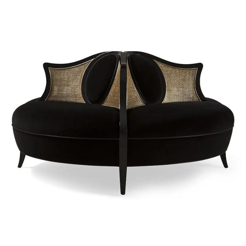 GAEL Contemporary 360 Round Rattan Sofa