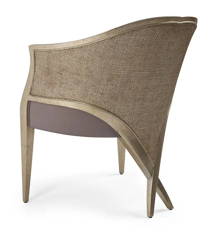 GAEL Contemporary Rattan Accent Chair