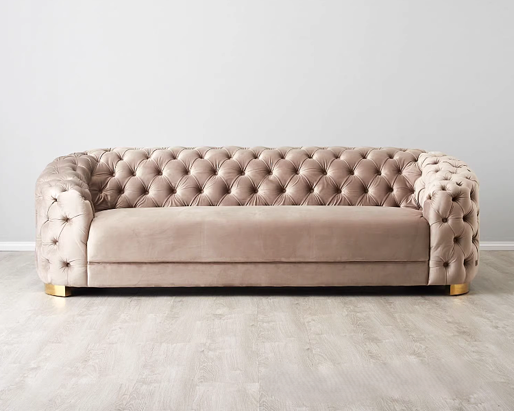 IAN Modern Chesterfield Sofa