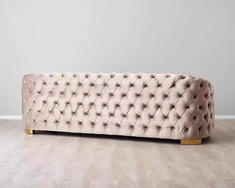 IAN Modern Chesterfield Sofa