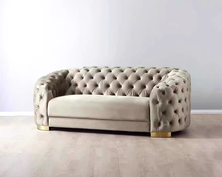 IAN Modern Chesterfield Sofa