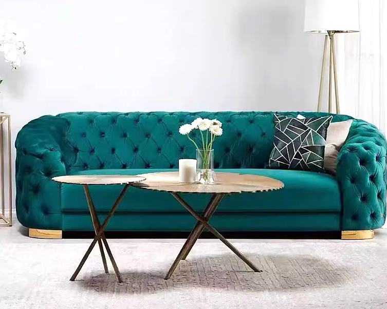 IAN Modern Chesterfield Sofa