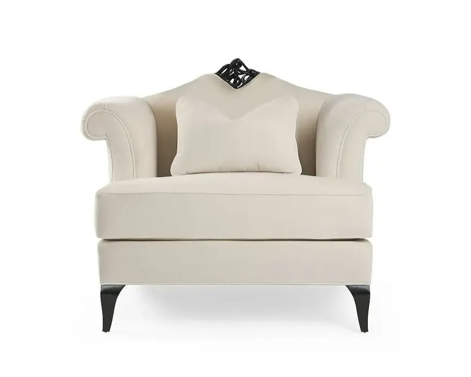 JOANE Modern Victorian Lounge Armchair