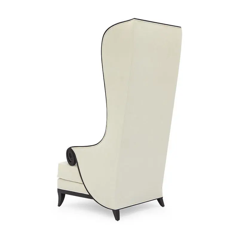 JULIEN Contemporary Luxury High-Back Tufted Wing Chair