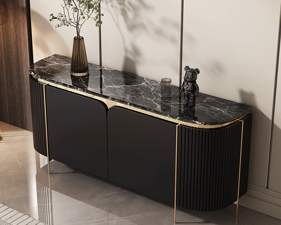 KIAN Modern Sintered Stone Sideboard