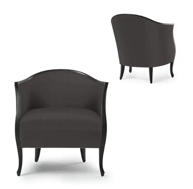 LEANDRE Modern Victorian Armchair