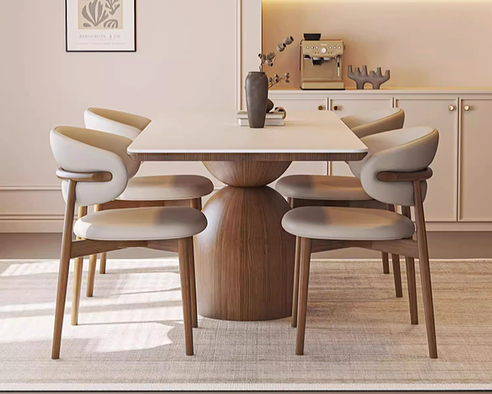LEIN Japandi Contemporary Dining Chair