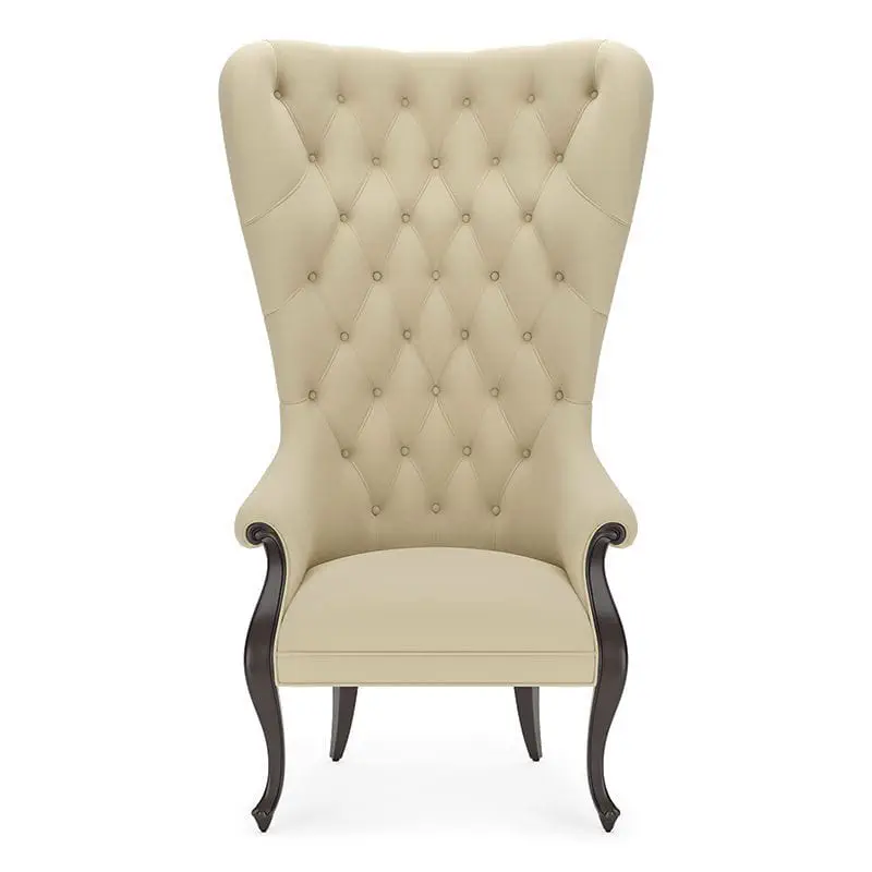 LIONEL Modern Victorian High-Back Armchair