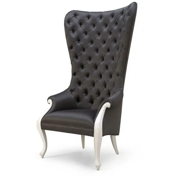 LIONEL Modern Victorian High-Back Armchair