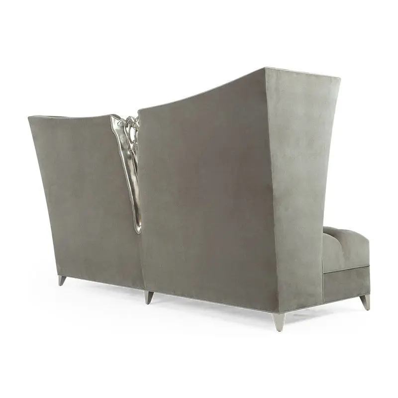 LUCIENNE Modern Victorian High-Back Sofa