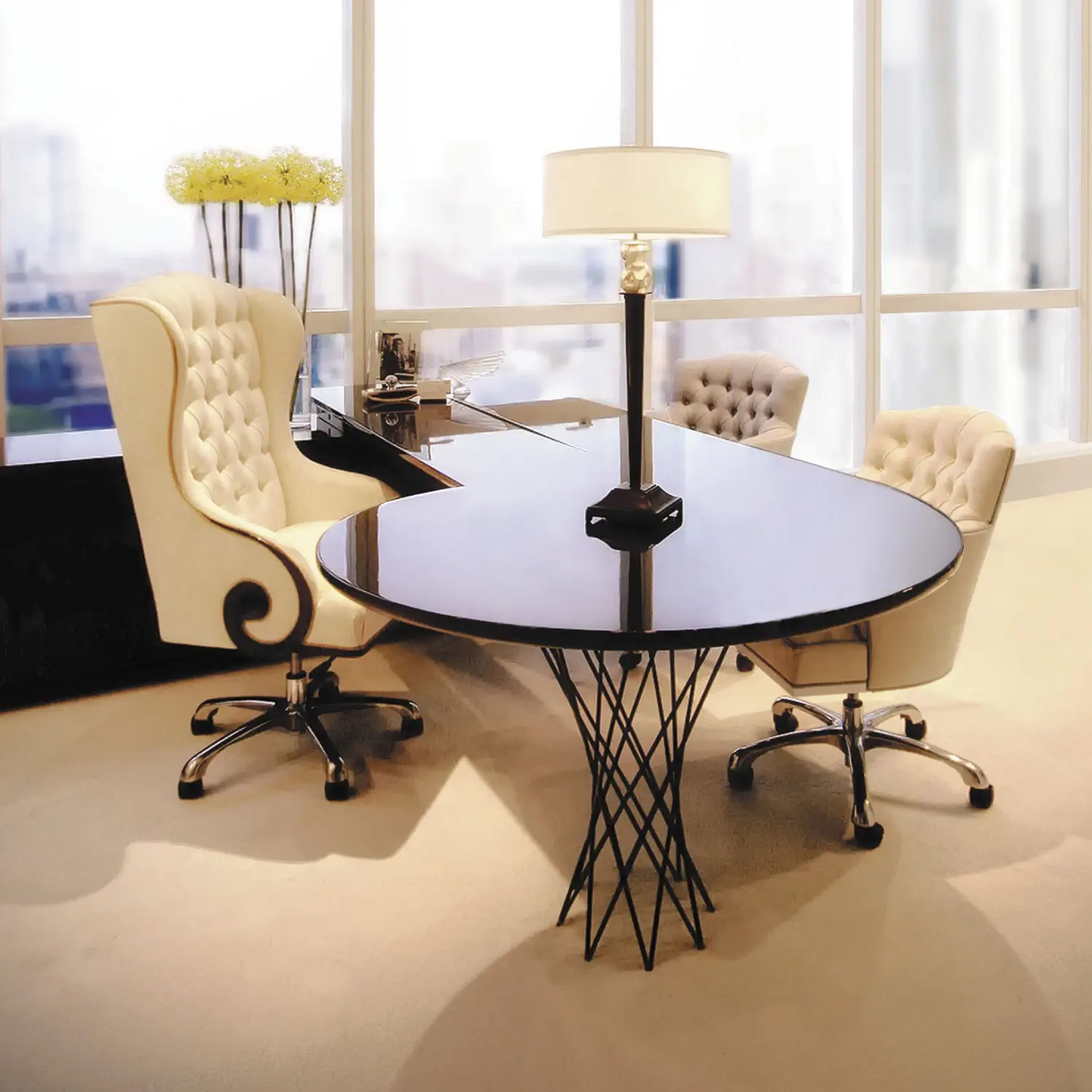 MAEL Modern French Office Executive Swivel Chair