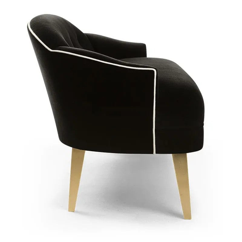 MALO Modern Bench with Backrest