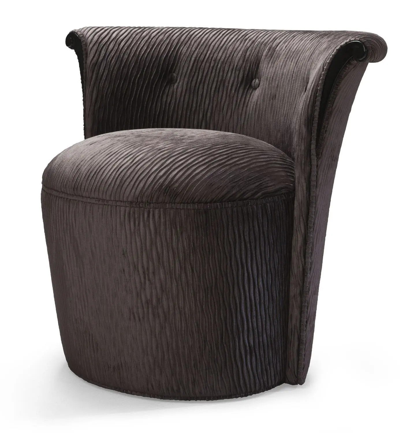 MATHEO Mid-Century Modern Accent Chair / Pouf