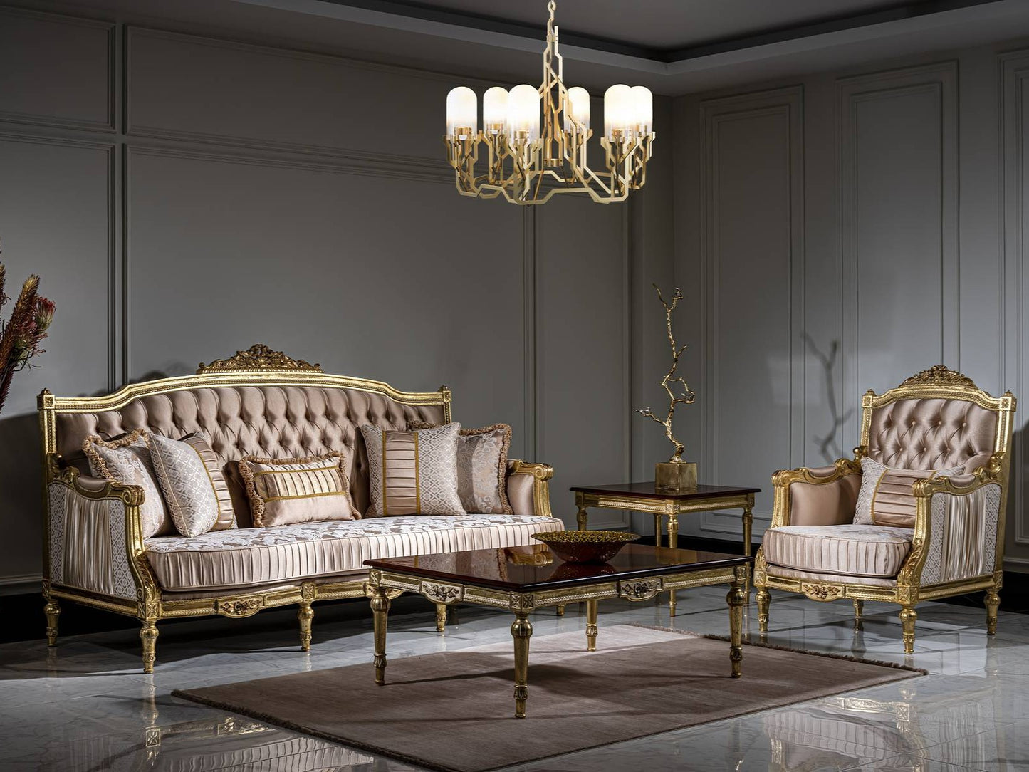 MONIQUE French Provincial Armchair