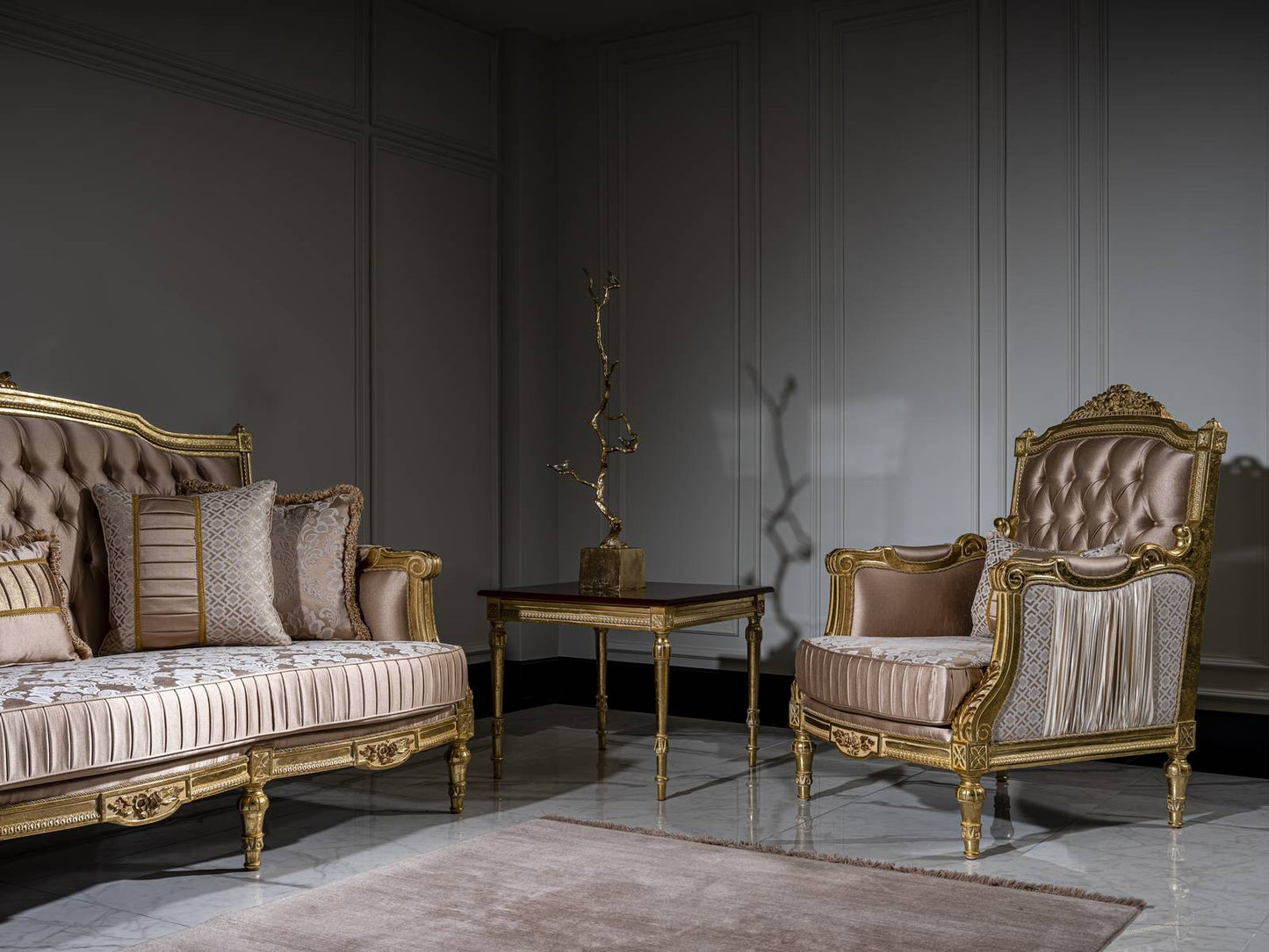 MONIQUE French Provincial Armchair