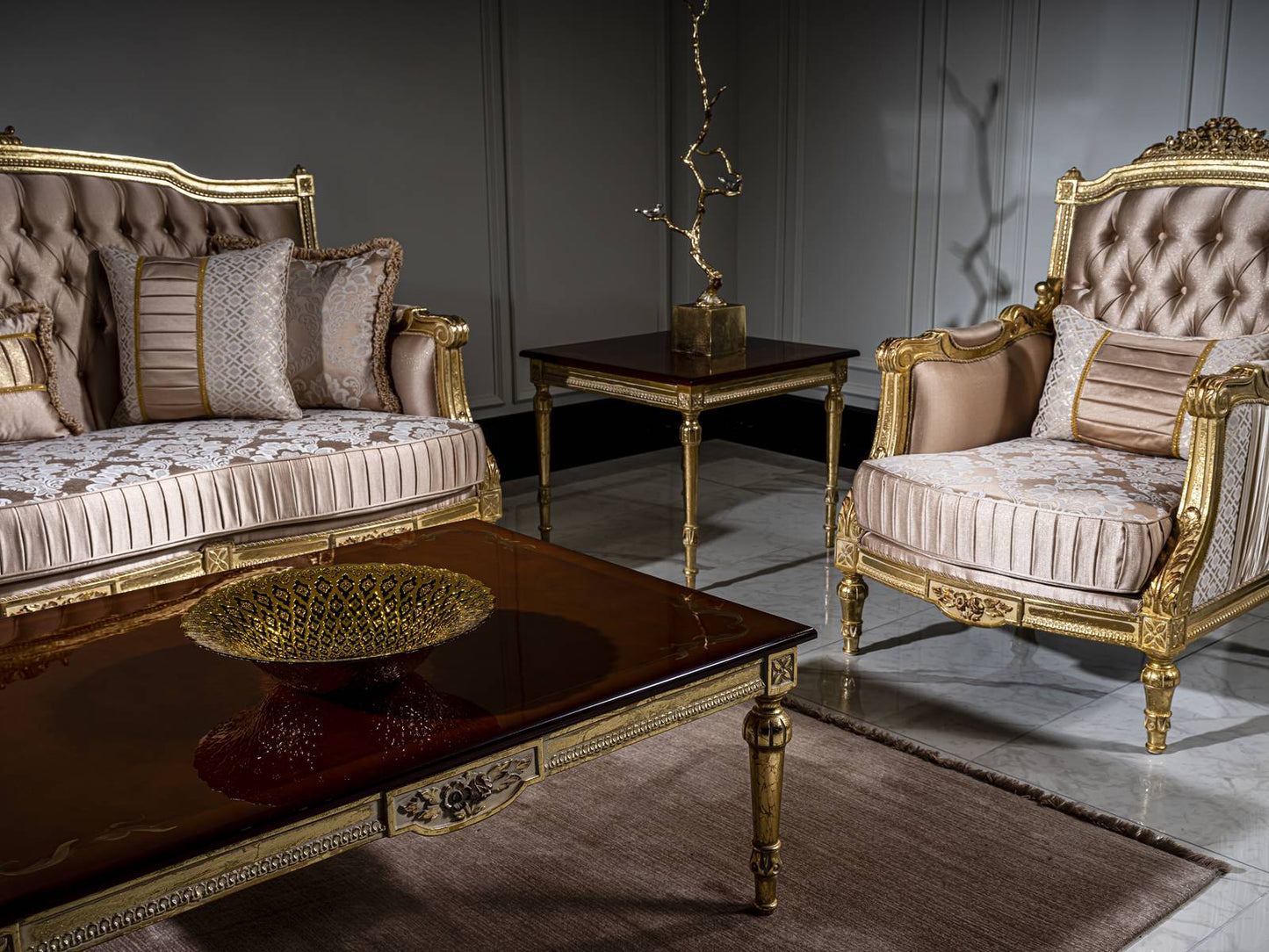 MONIQUE French Provincial Armchair