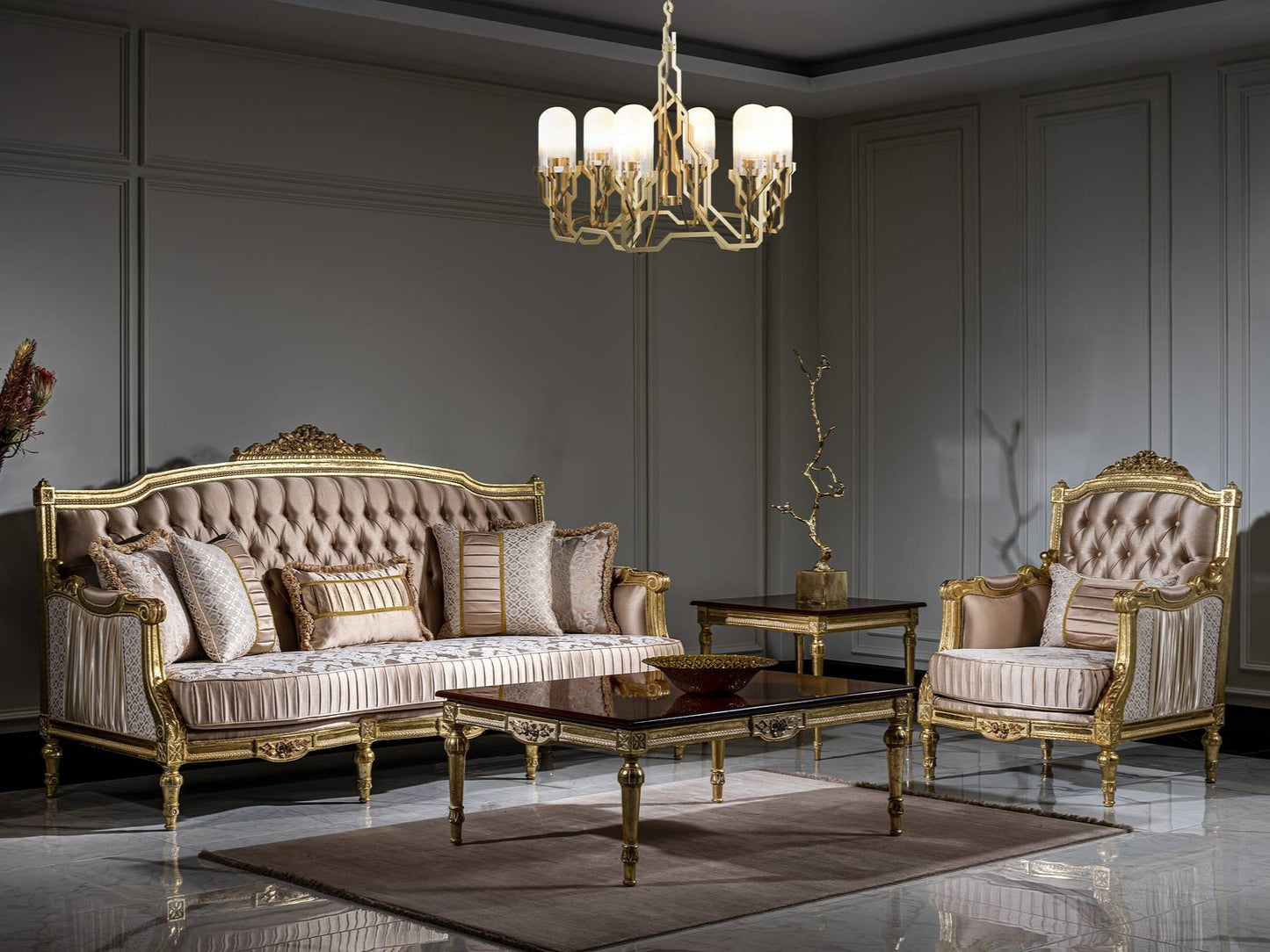 MONIQUE French Provincial Sofa