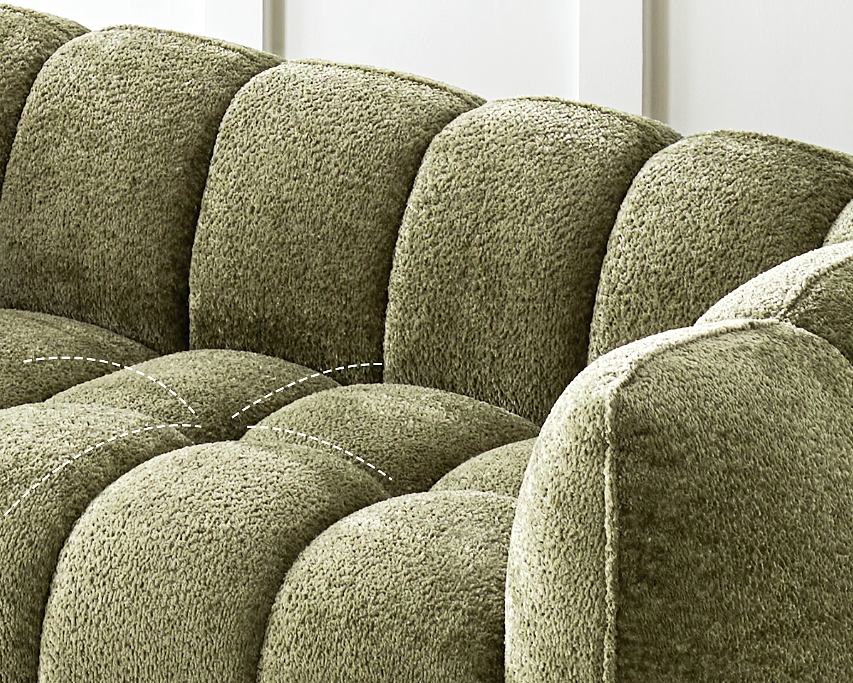 POM Modern Pumpkin Sofa