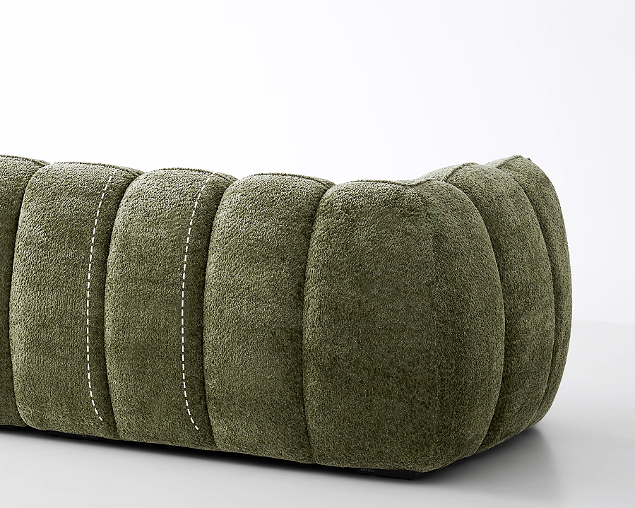 POM Modern Pumpkin Sofa