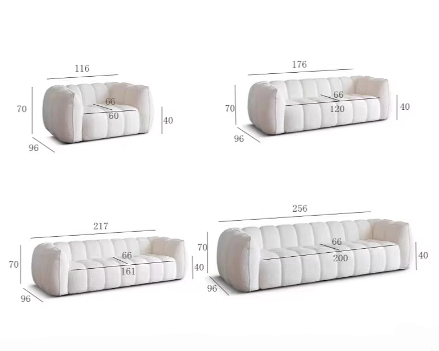 POM Modern Pumpkin Sofa