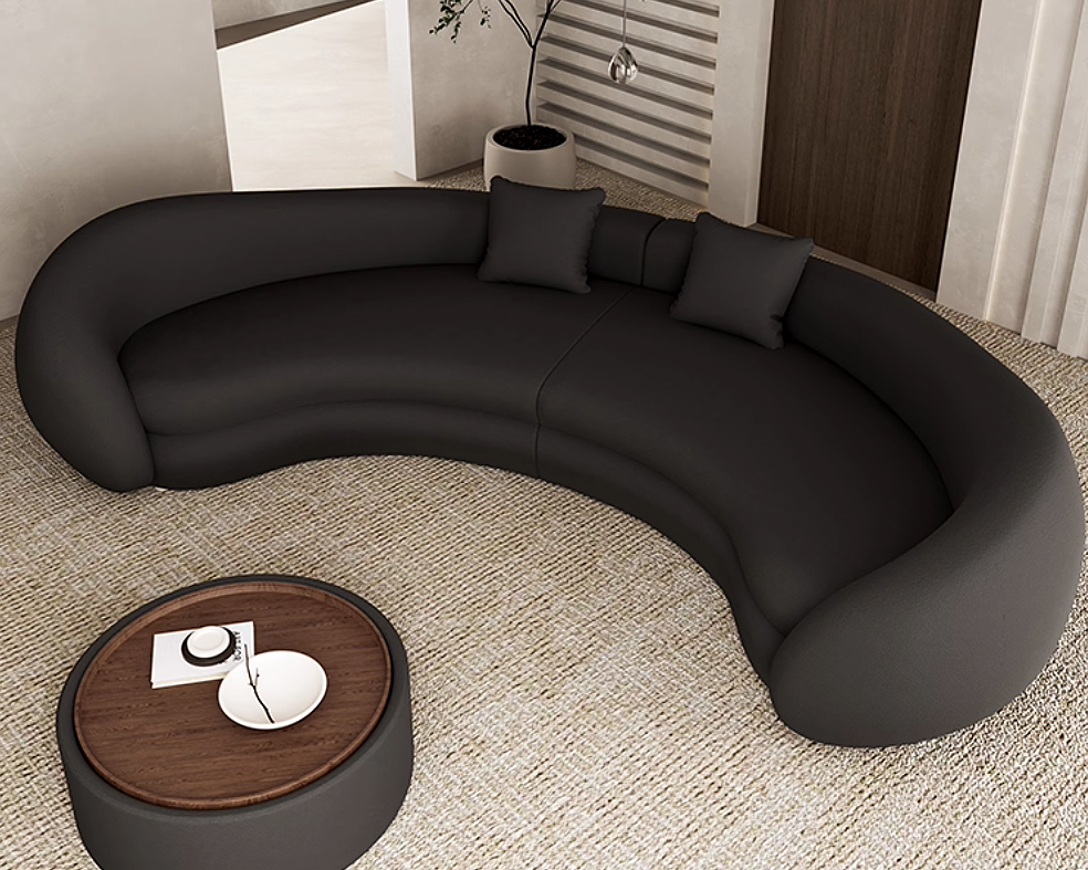 REAH Modern Curved Sofa