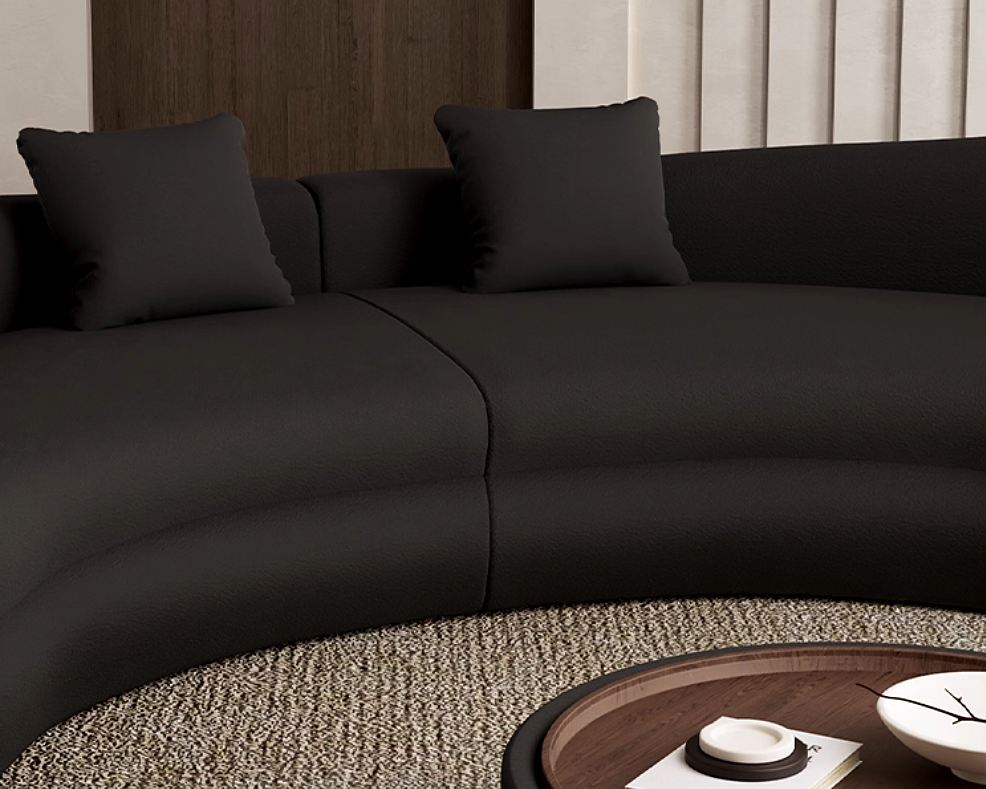 REAH Modern Curved Sofa