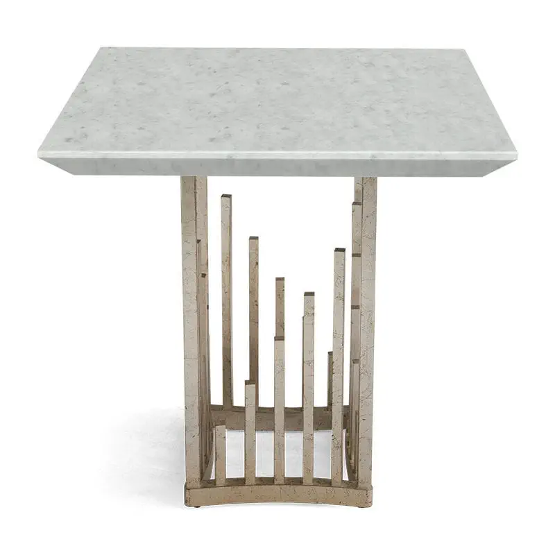 TIMEO Carrara Marble Side Table