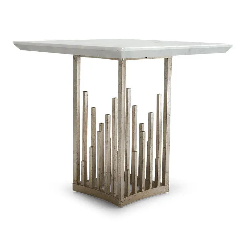 TIMEO Carrara Marble Side Table