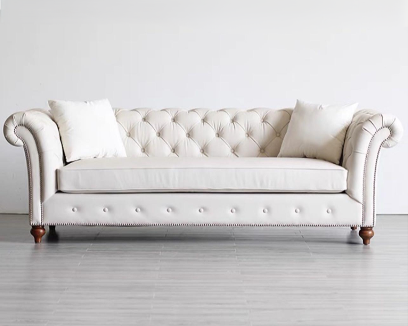 VERA Modern Victorian Chesterfield Sofa
