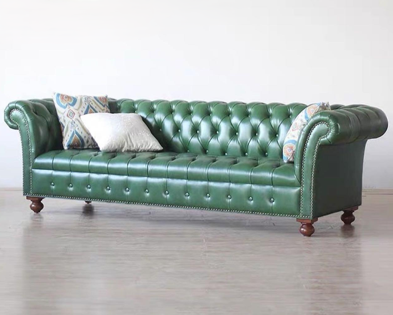 VERA Modern Victorian Chesterfield Sofa