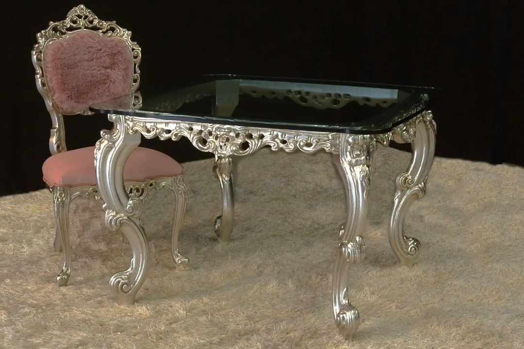 AINSLEY Baroque Dining Table