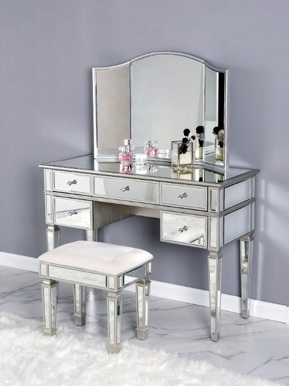 ANISTON Mirrored Vanity Set